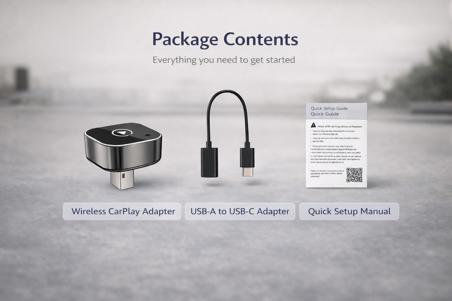 Fast Wireless CarPlay & Android Auto Converter