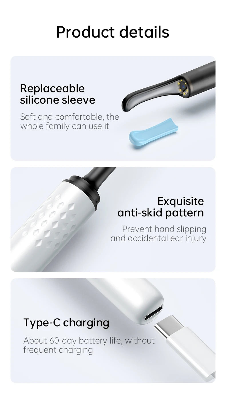 Smart Visual Ear Cleaner with HD Camera