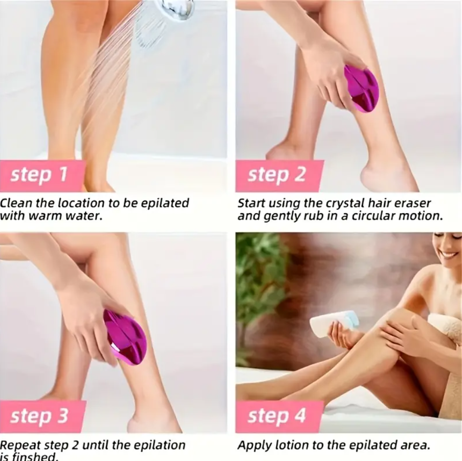 Painless Crystal Hair Removal Epilator