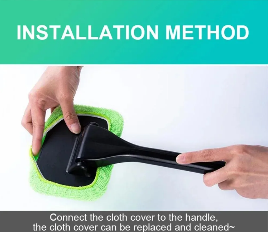 Microfiber Windshield Cleaning Brush