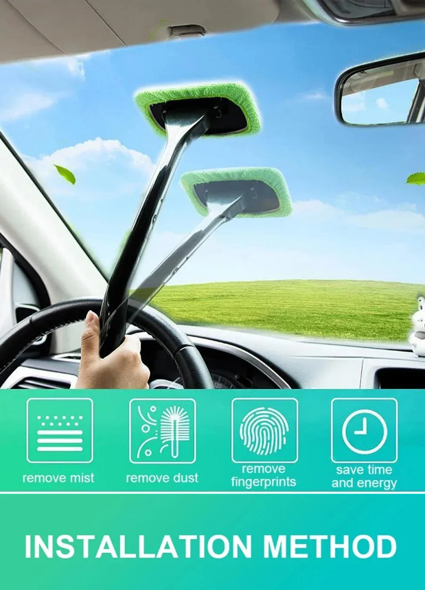 Microfiber Windshield Cleaning Brush