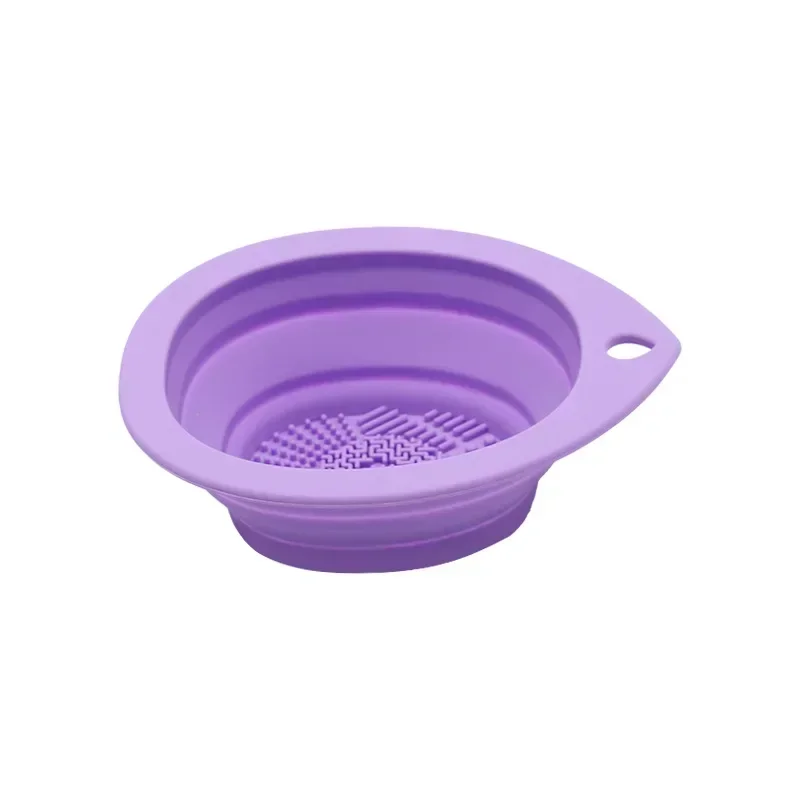 Makeup Brush & Puff Cleaning Bowl