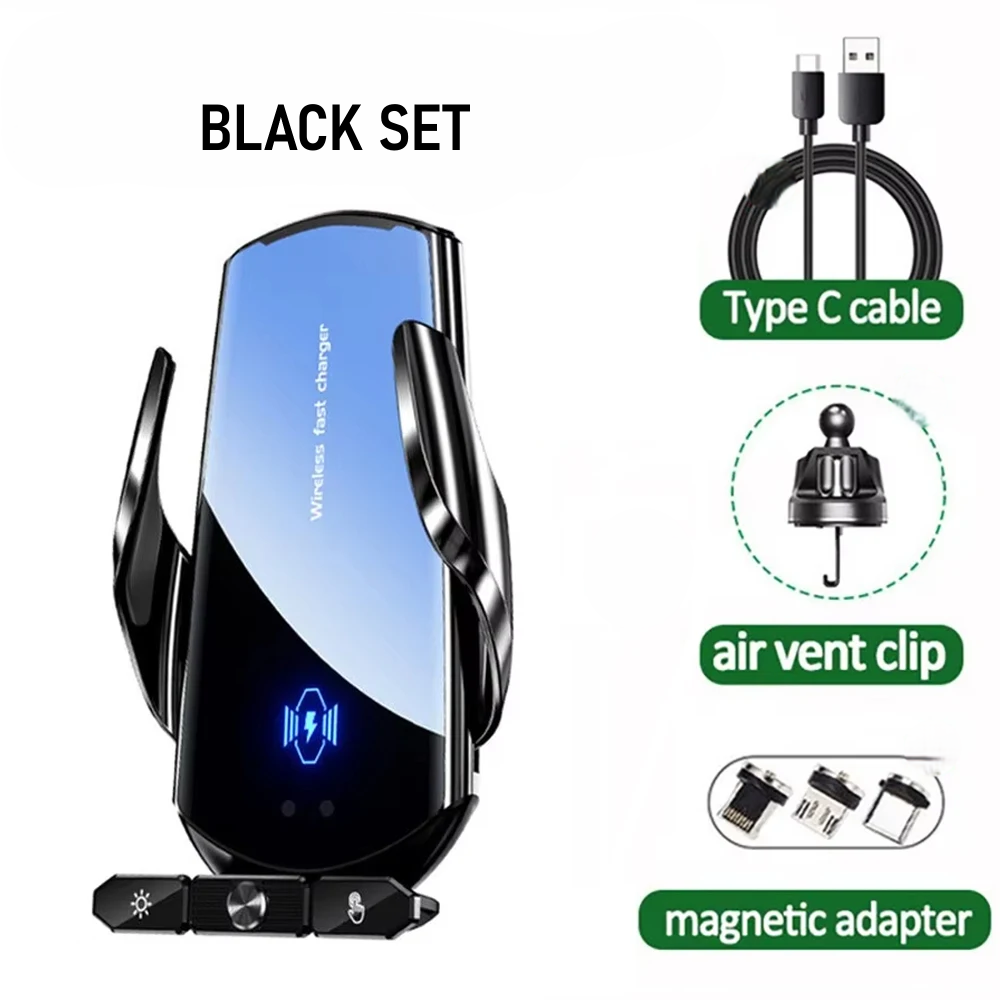 Magnetic Wireless Car Charger For iPhone & Samsung