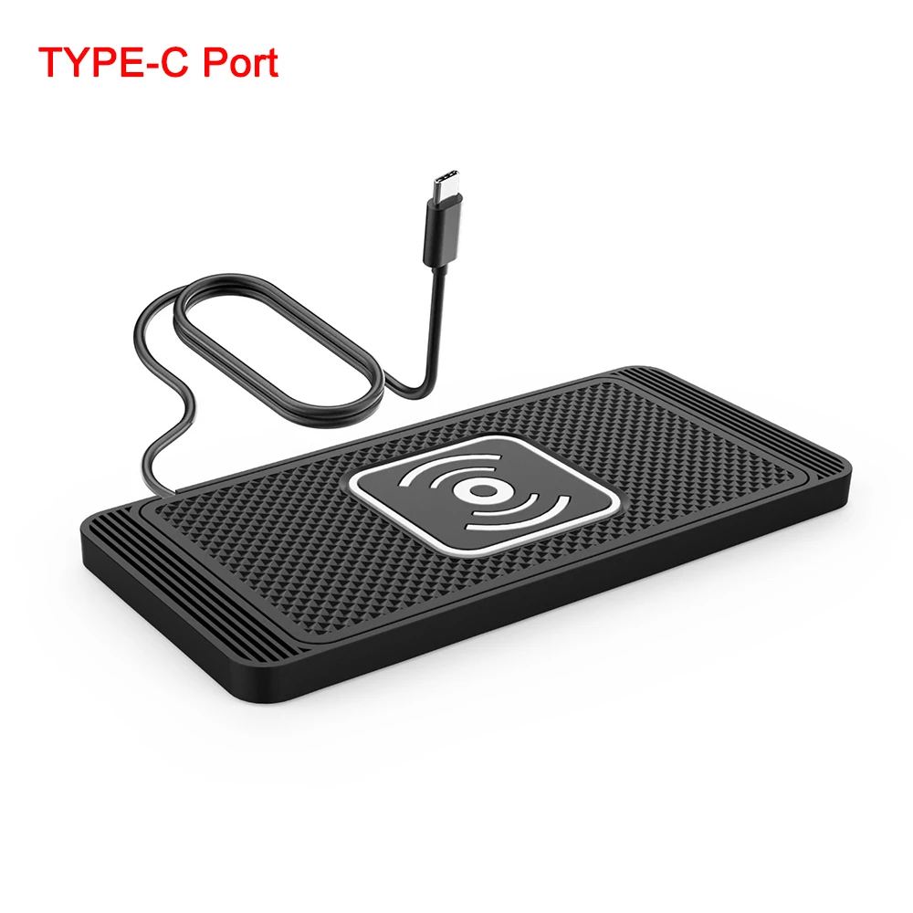 Fast Charging Silicone Pad Stand For iPhone 16/15/14/13/12/X & Samsung S24/S23