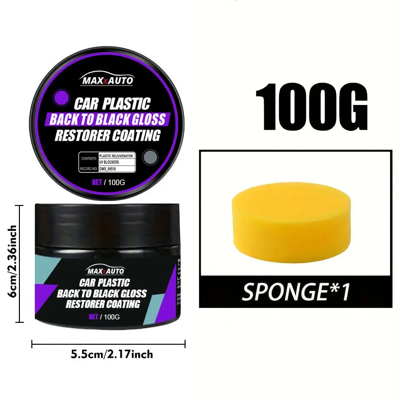 Car Plastic & Leather Restorer