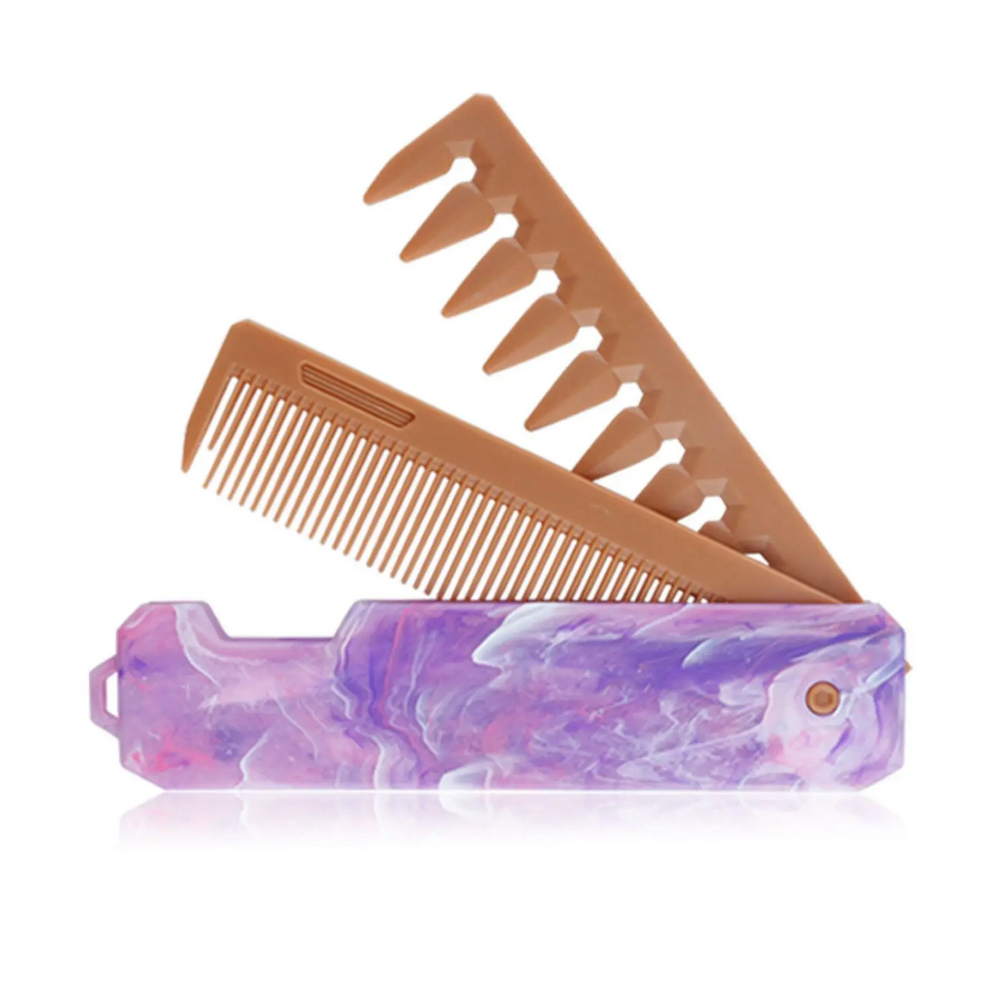 2 in 1 Folding Pocket Comb