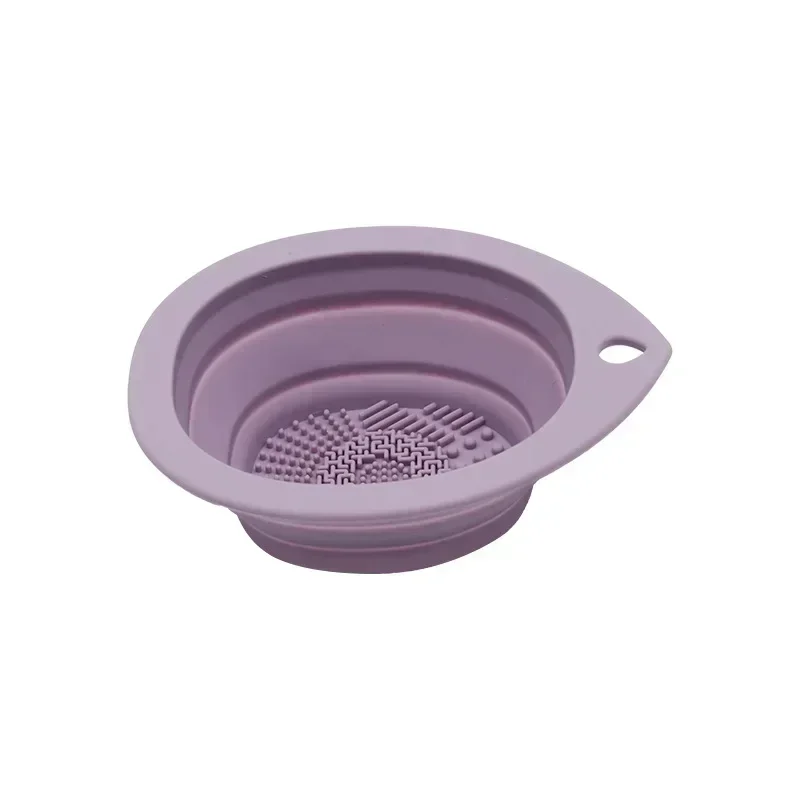 Makeup Brush & Puff Cleaning Bowl