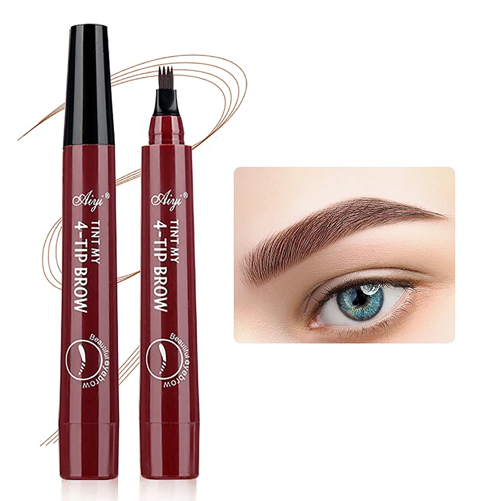 4-Fork Microblading Eyebrow Pen