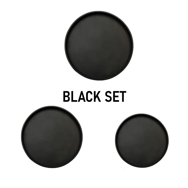Round Decorative Tray (3PCS)