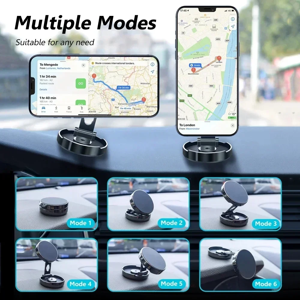720° Rotating Magnetic Car Phone Holder