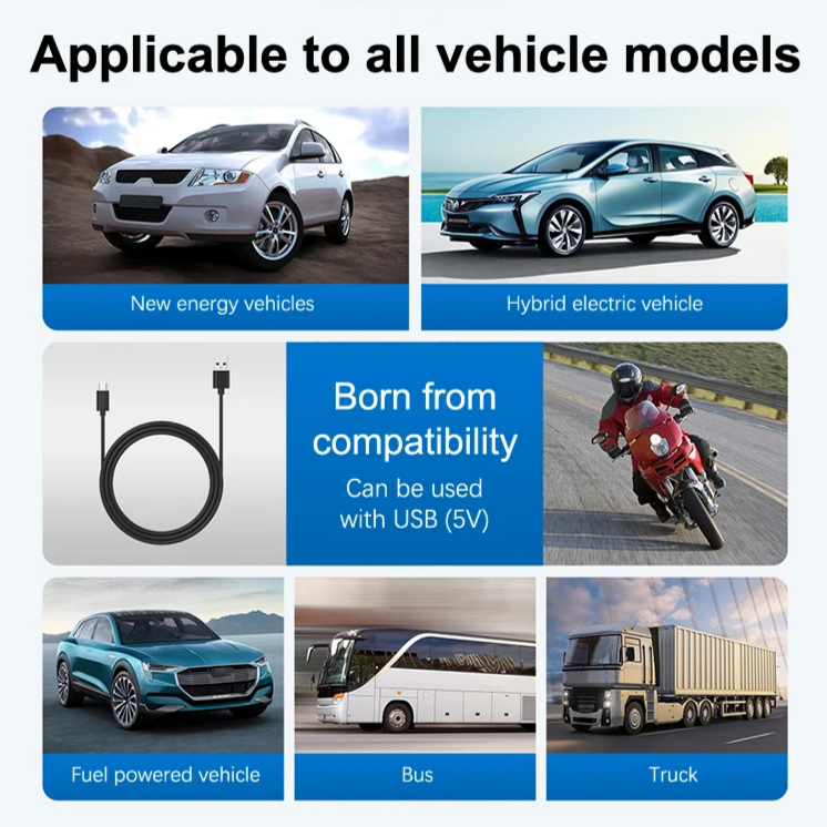 Digital Head-Up Display KM/H Projector for Cars