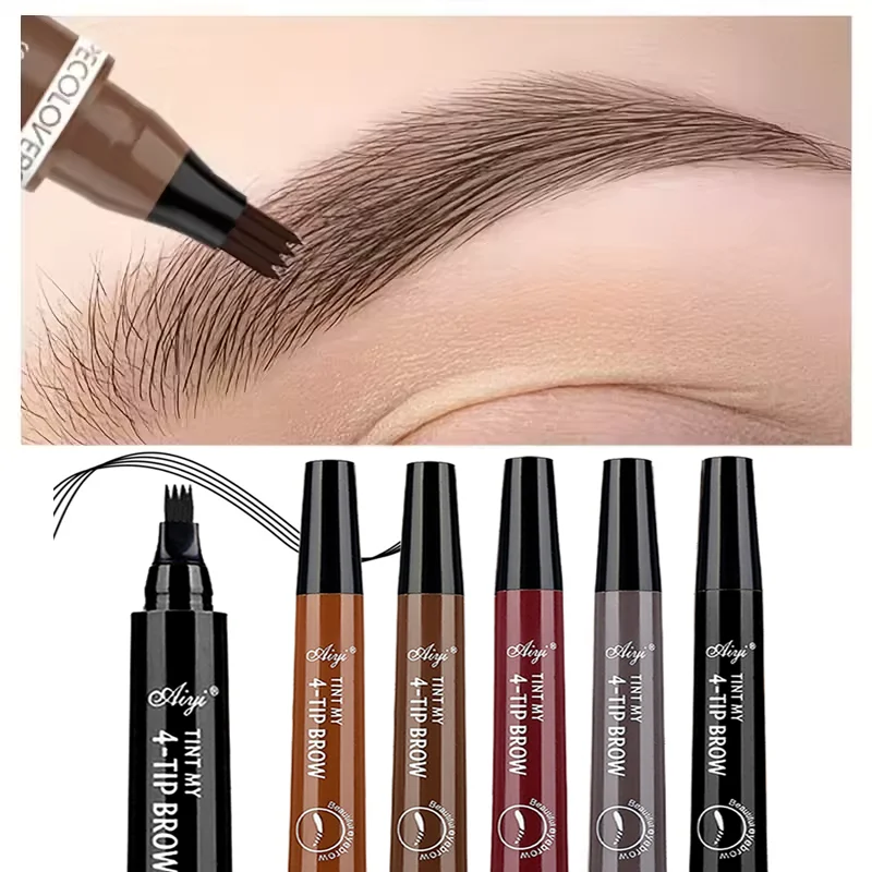 4-Fork Microblading Eyebrow Pen