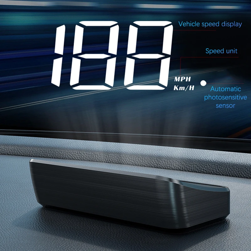 Digital Head-Up Display KM/H Projector for Cars