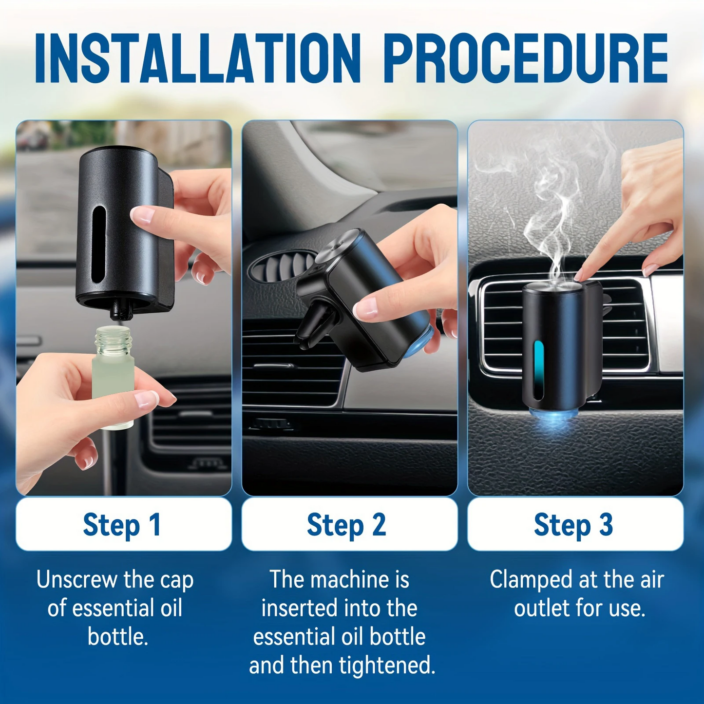 Luxury Car Vent Clip Diffuser