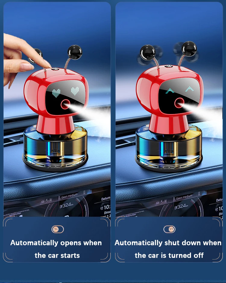 AI Smart Car Fragrance Diffuser
