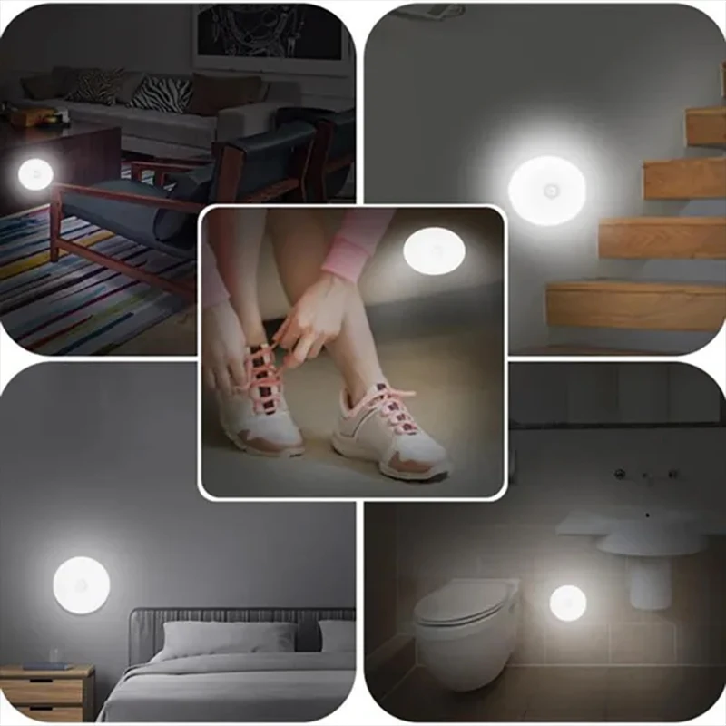 6 Motion Sensor LED Night Light