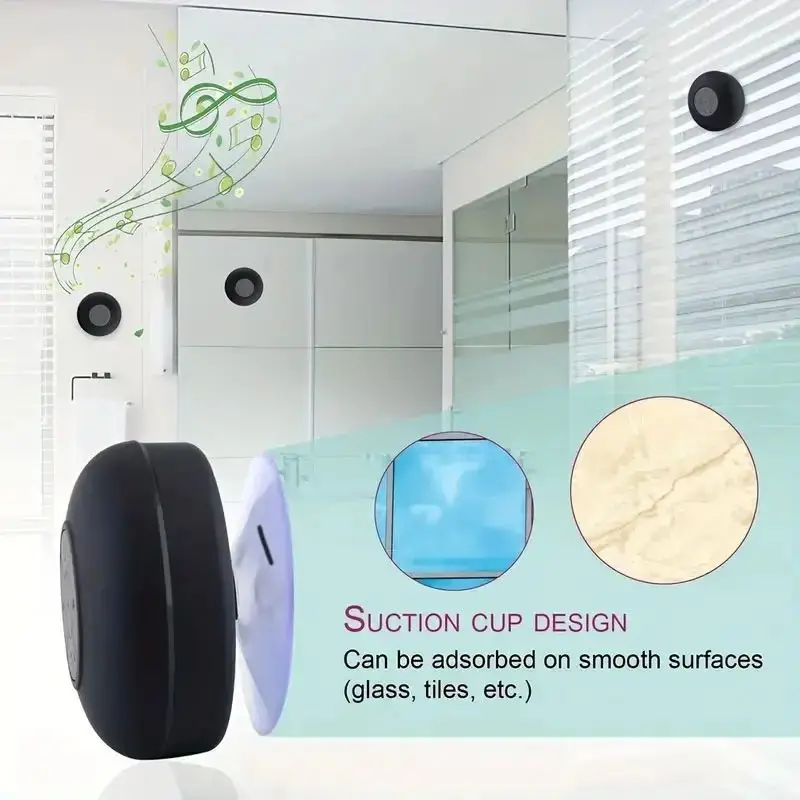 Waterproof Bluetooth Shower Speaker