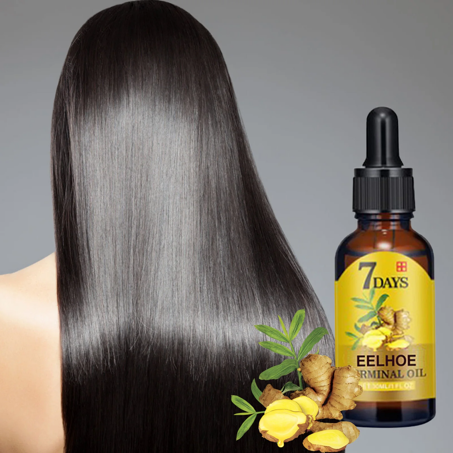 Fast Hair Growth Serum with Ginger Extract