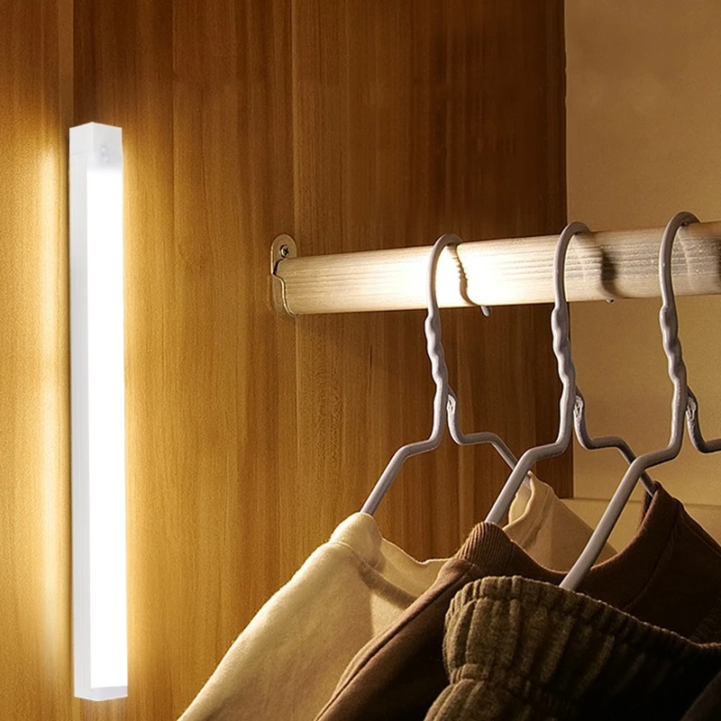 Motion Sensor LED Bar Light - 3 Colors in 1 Lamp