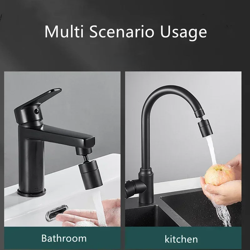 360° Adjustable Faucet Splash Filter Adapter