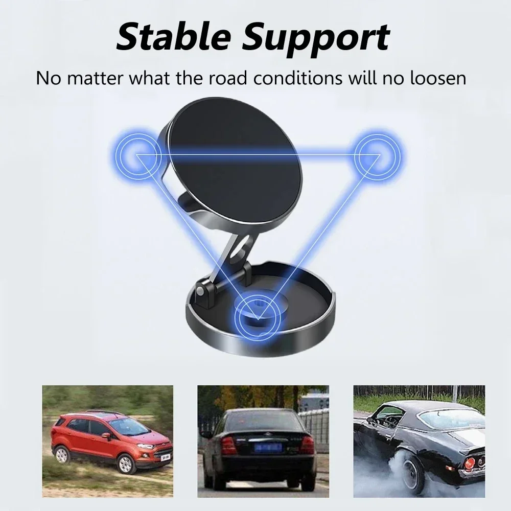 720° Rotating Magnetic Car Phone Holder