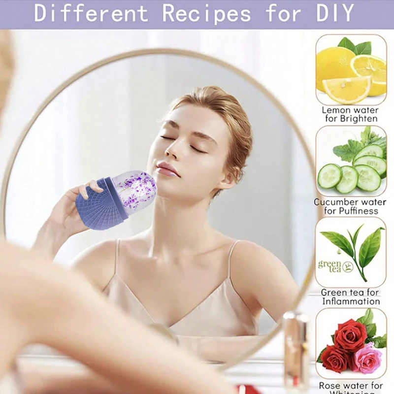 Facial Ice Roller for Cooling and Firming
