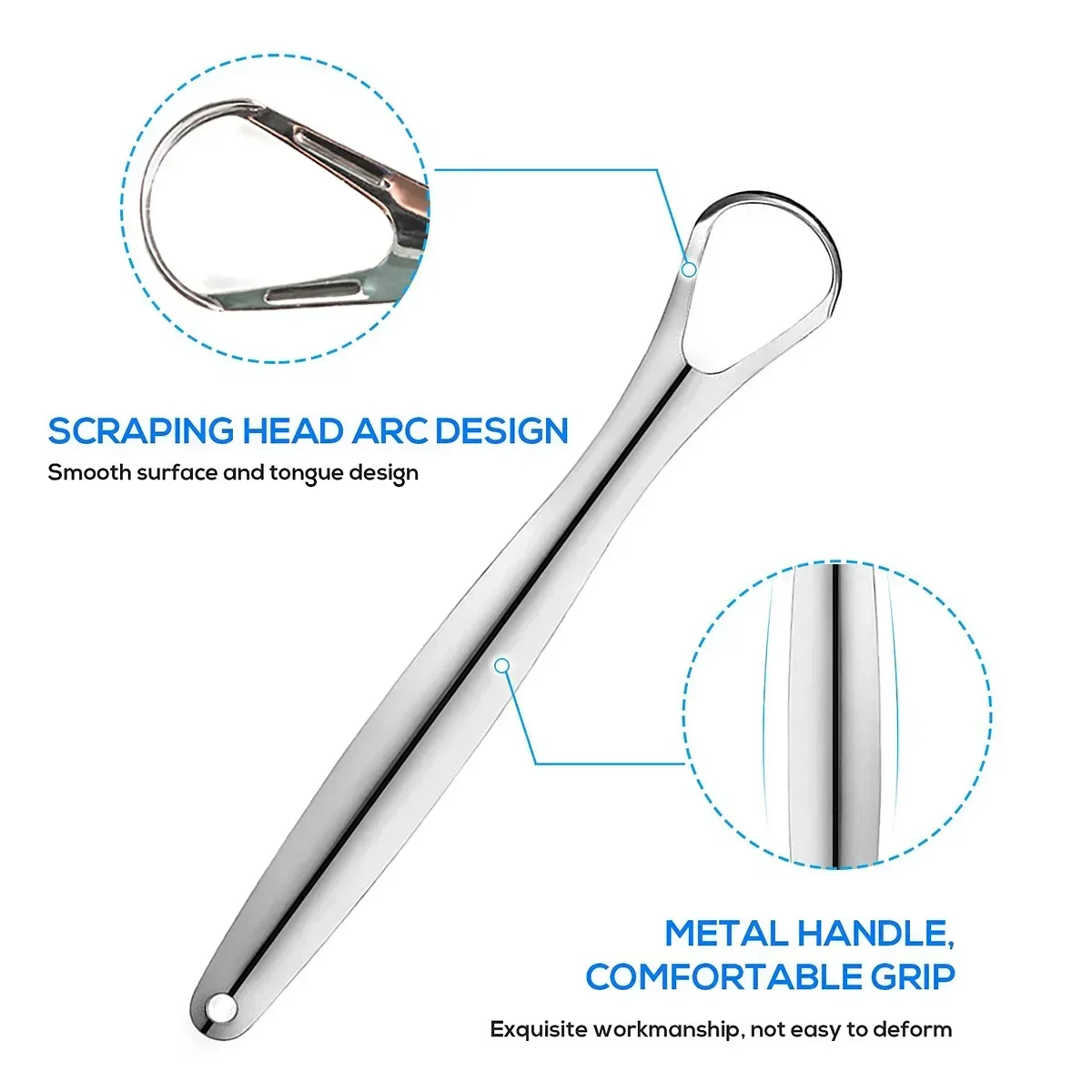 Fresh Breath Tongue Scraper
