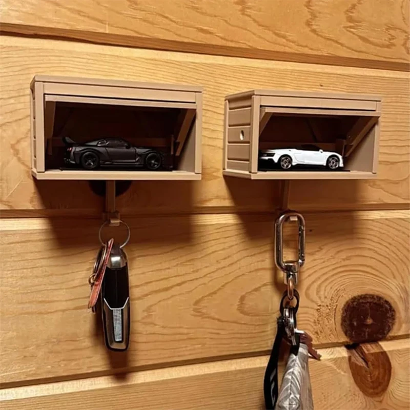 Creative Car Garage Key Rack