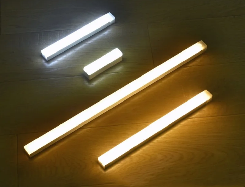 Motion Sensor LED Bar Light - 3 Colors in 1 Lamp