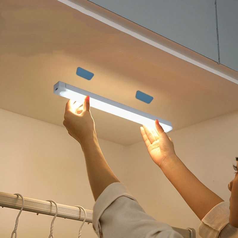 Motion Sensor LED Bar Light - 3 Colors in 1 Lamp