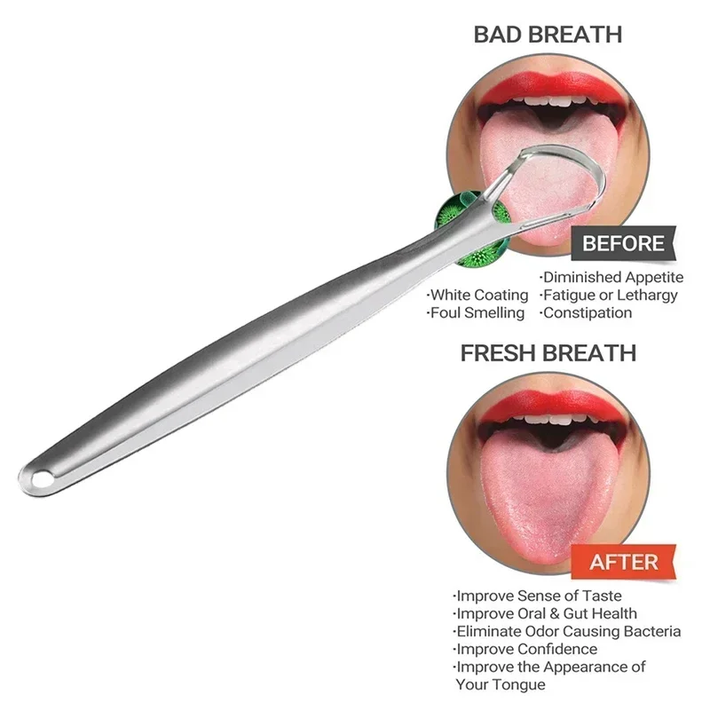 Fresh Breath Tongue Scraper