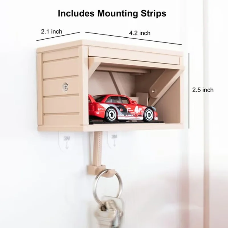 Creative Car Garage Key Rack