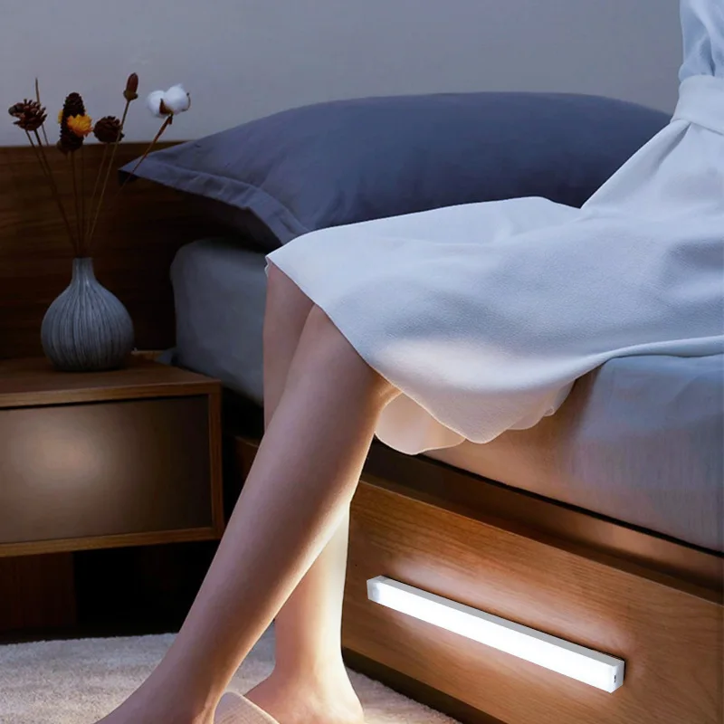 Motion Sensor LED Bar Light - 3 Colors in 1 Lamp