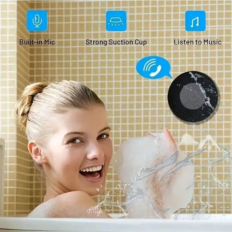 Waterproof Bluetooth Shower Speaker