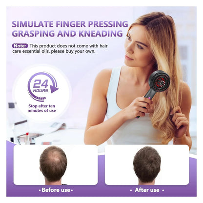 Scalp Renewal Massage Comb with Oil Applicator