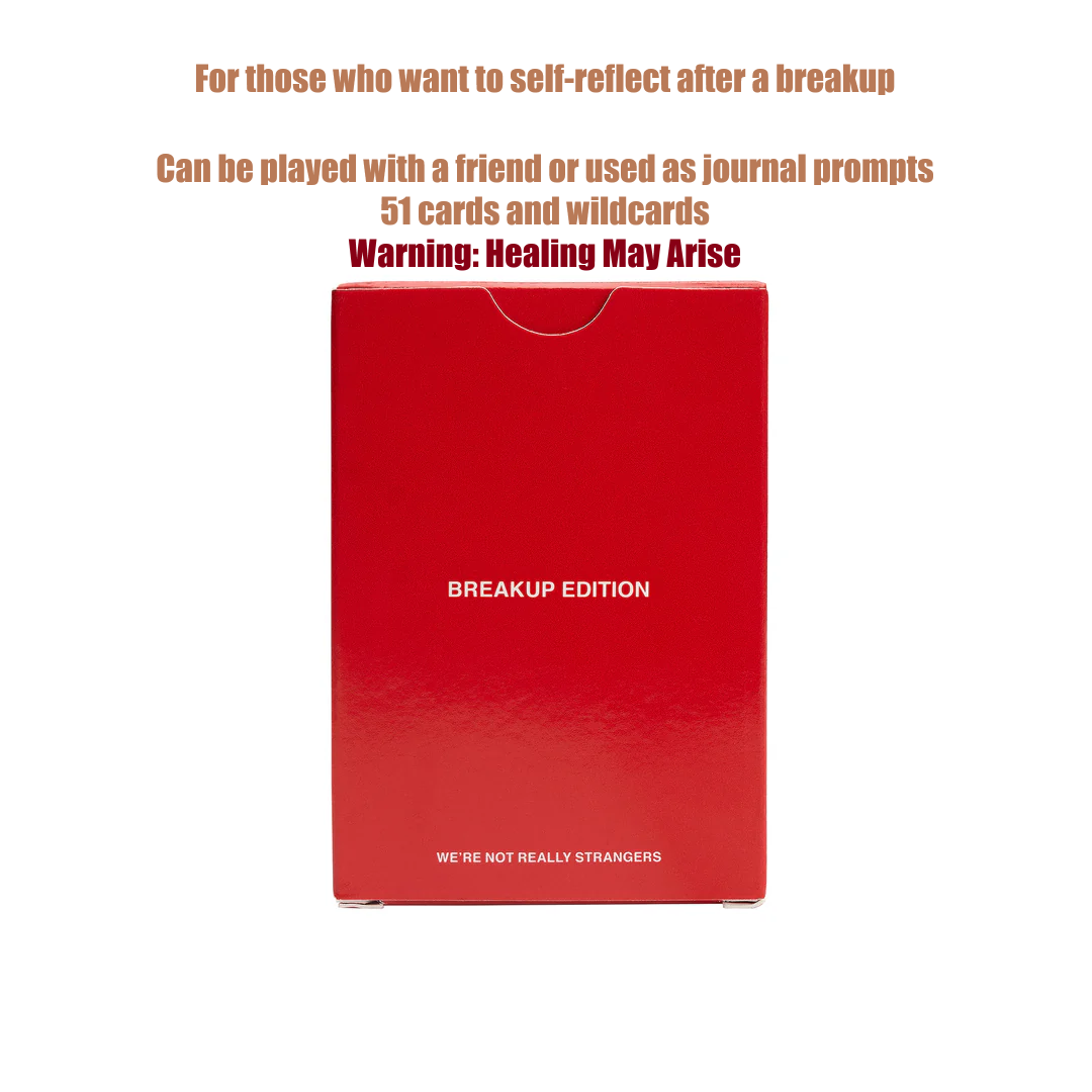 We’re Not Really Strangers – Interactive Card Game (4 Styles)