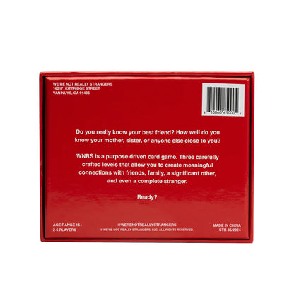 We’re Not Really Strangers – Interactive Card Game (4 Styles)