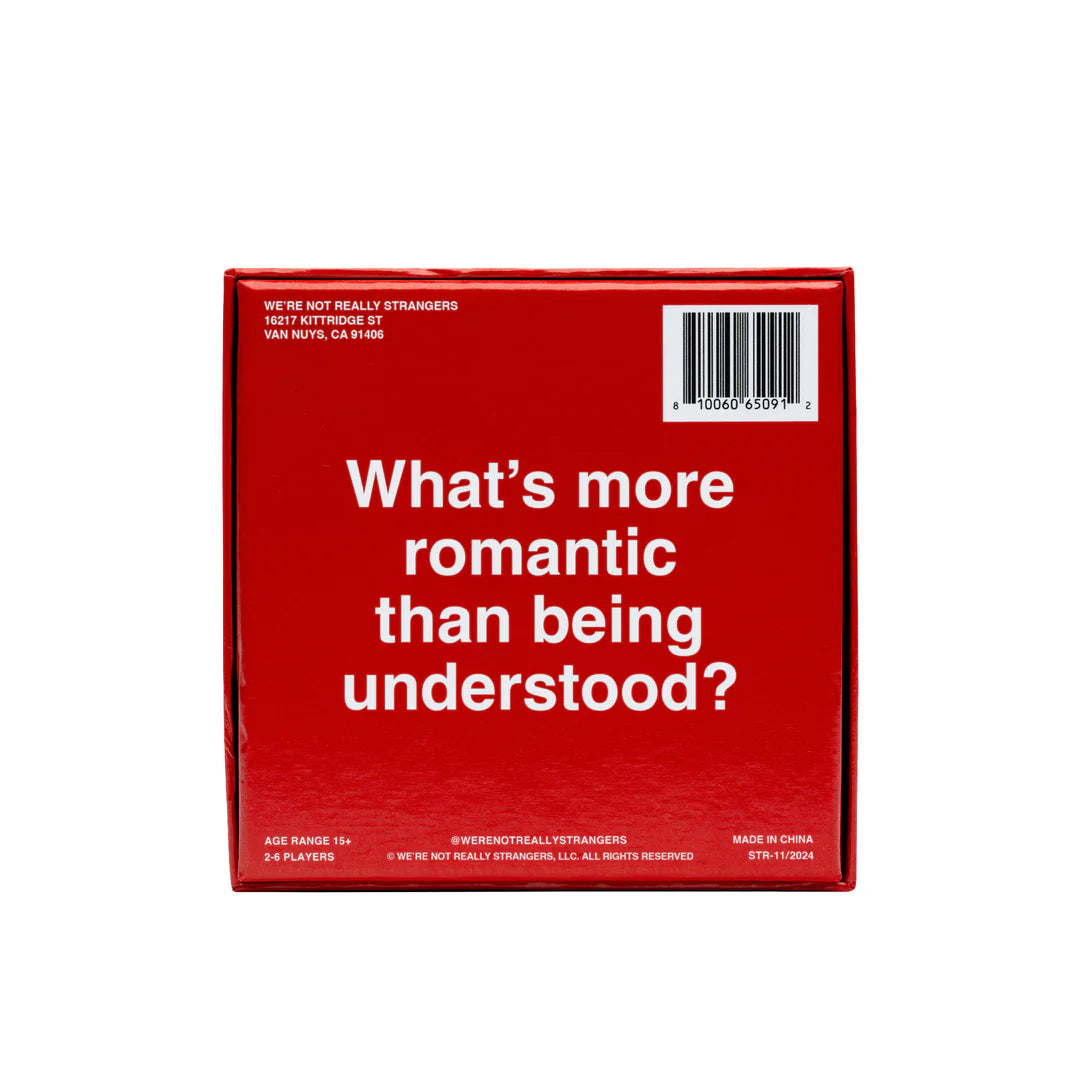 We’re Not Really Strangers – Interactive Card Game (4 Styles)