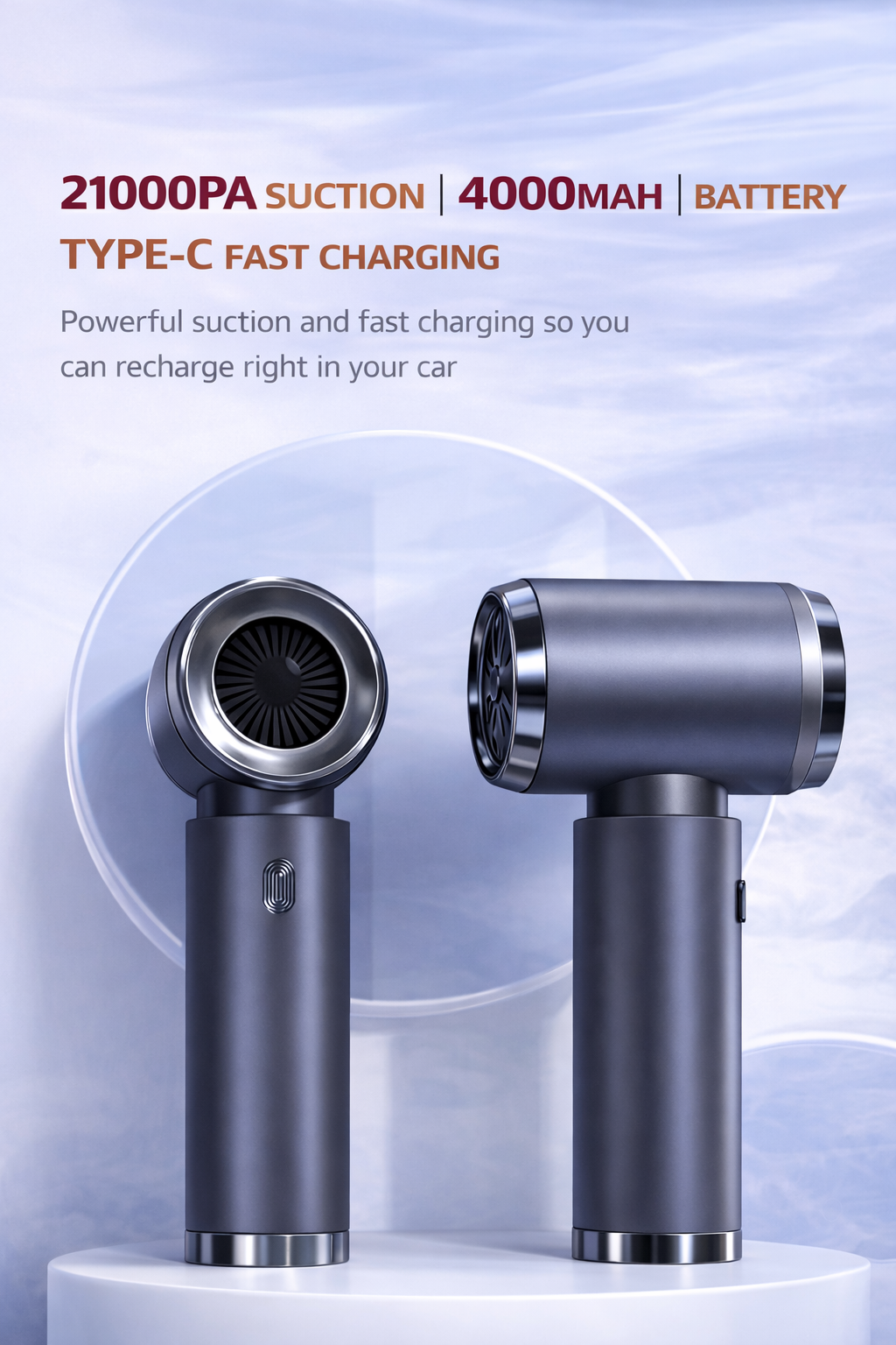 Wireless Car Vacuum Cleaner Kit