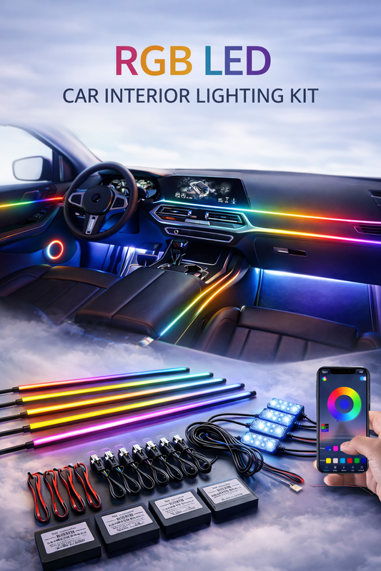 Full Interior Ambient Lights Kit With App