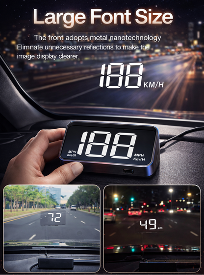 Digital Head-Up Display KM/H