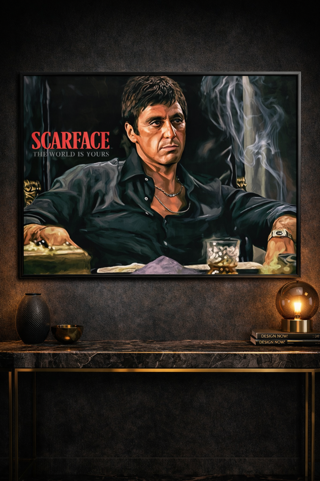 Scarface & Godfather Wall Poster