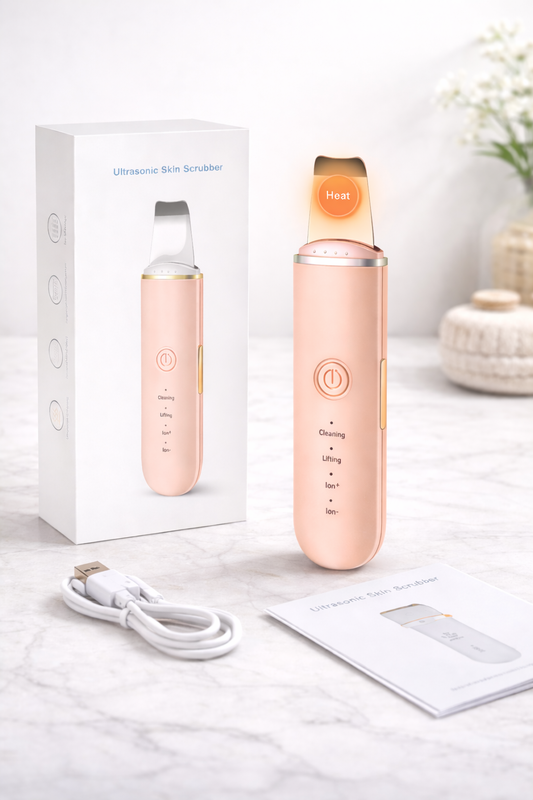 Ultrasonic Skin Scrubber & Blackhead Remover