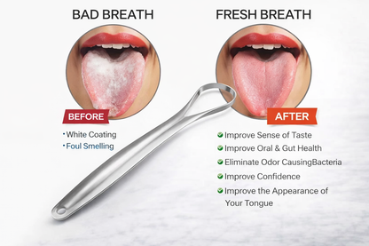 Fresh Breath Tongue Scraper
