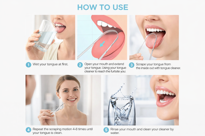 Fresh Breath Tongue Scraper