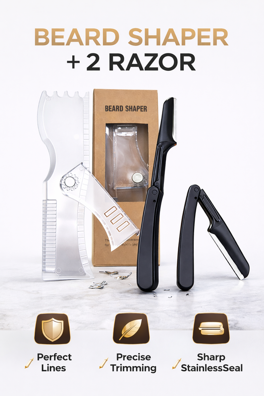 Beard Shaping Kit for Sharp Lines