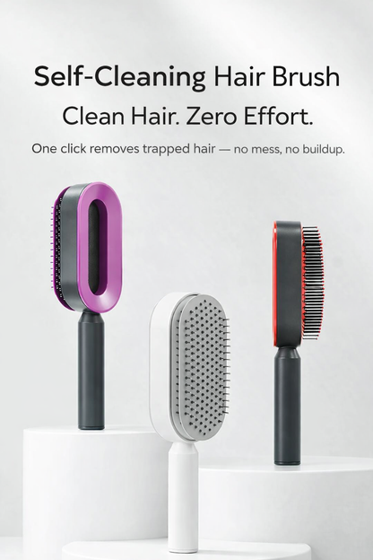 Self Cleaning Hair Brush