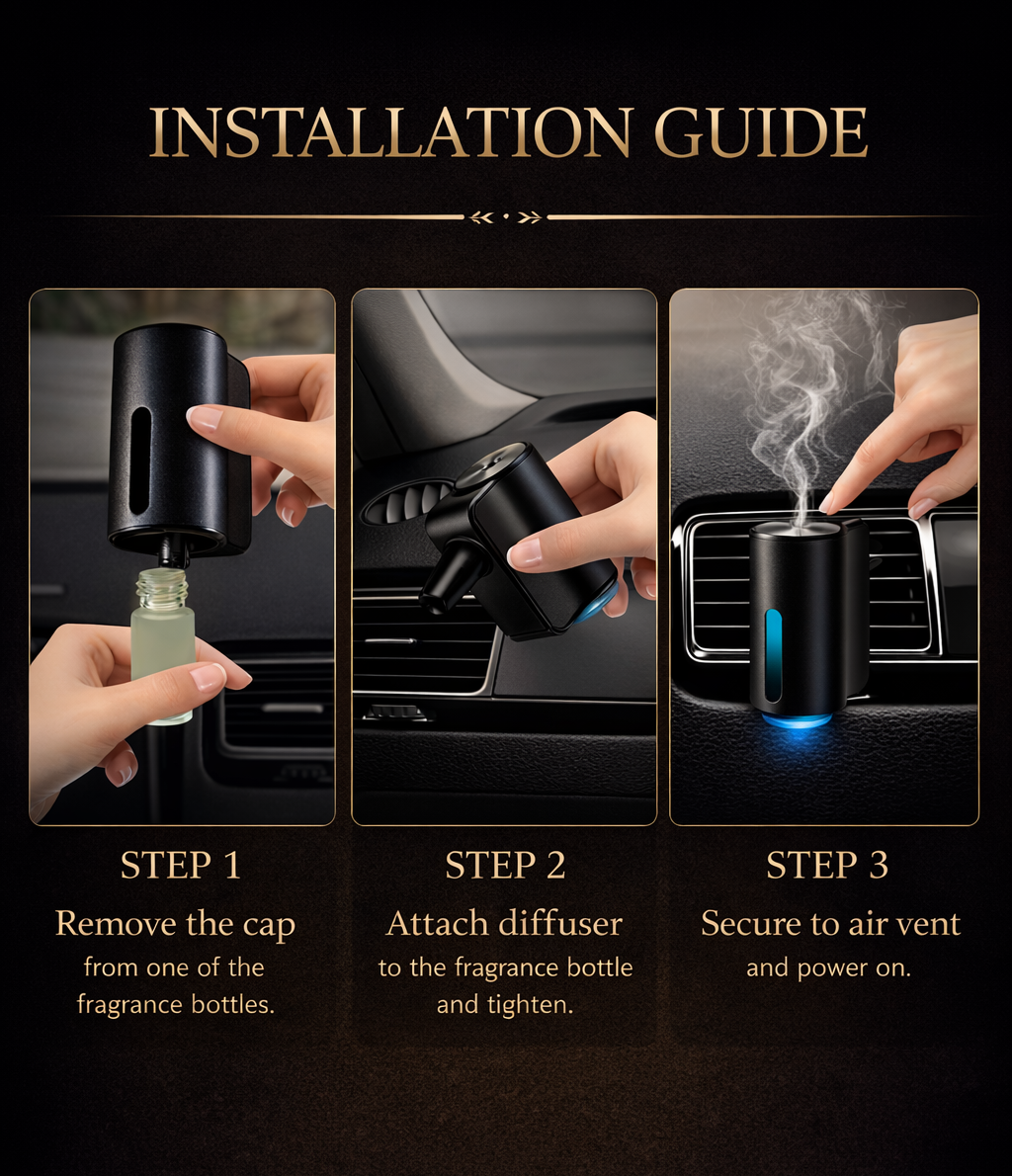 Luxury Car Vent Clip Diffuser