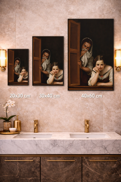 Humorous Washroom Wall Art