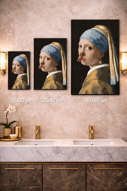 Humorous Washroom Wall Art